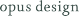 opus design logo